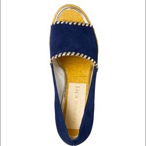 Jack Rogers - Palmer wedges 7.5 in Midnight Blue